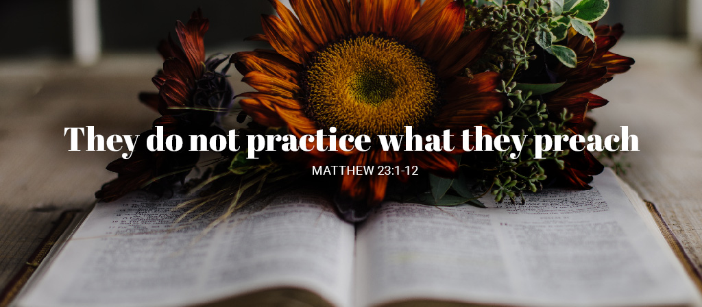 Practice what we preach
